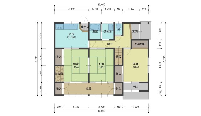 1F平面図
