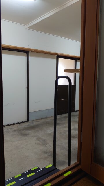 室内側車庫入口