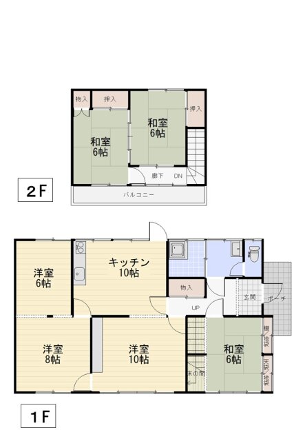 detached 〒960-0241　福島県福島市笹谷字中田6-1本田アパート101号